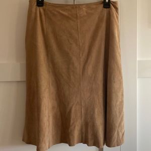 Eileen Fisher Suede Skirt
